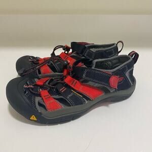 Keen Kids Sandals Waterproof Size 4‎ red and black